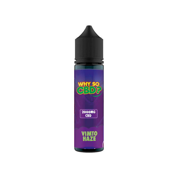 Why So CBD? 2000mg Full Spectrum CBD E-liquid 60ml - Flavour: Rainbow Skittz