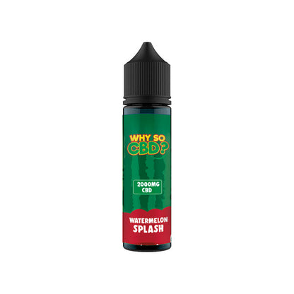 Why So CBD? 2000mg Full Spectrum CBD E-liquid 60ml - Flavour: Rainbow Skittz
