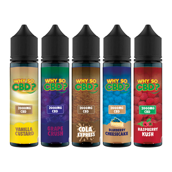 Why So CBD? 2000mg Full Spectrum CBD E-liquid 60ml - Flavour: Nasty Nerds