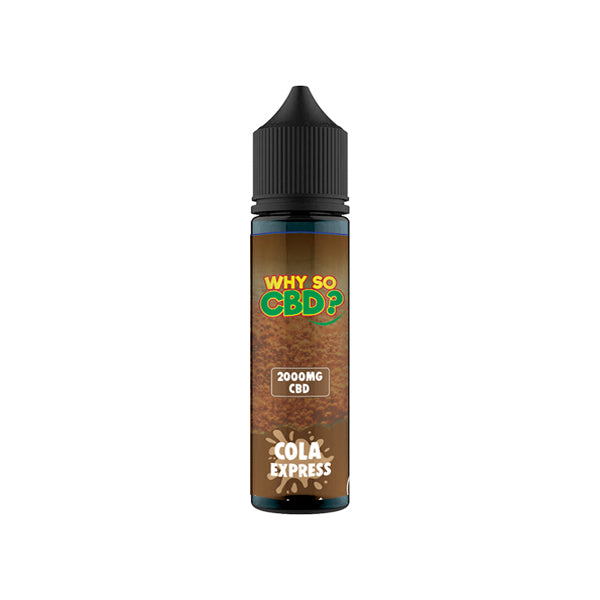 Why So CBD? 2000mg Full Spectrum CBD E-liquid 60ml - Flavour: Pancake Man