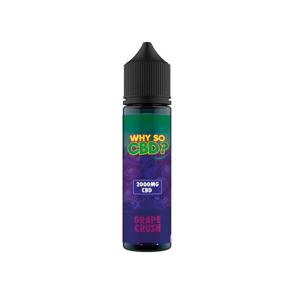 Why So CBD? 2000mg Full Spectrum CBD E-liquid 60ml - Flavour: Space Cake