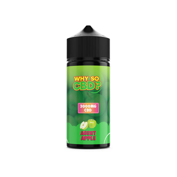 Why So CBD? 3000mg Full Spectrum CBD E-liquid 120ml - Flavour: Boy Scout Cookies - SilverbackCBD