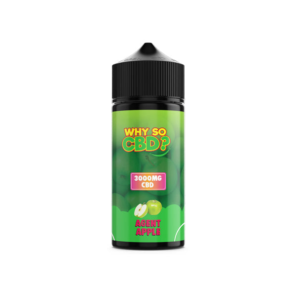 Why So CBD? 3000mg Full Spectrum CBD E-liquid 120ml - Flavour: Rainbow Skittz
