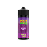 Why So CBD? 3000mg Full Spectrum CBD E-liquid 120ml - Flavour: Grape Crush - SilverbackCBD