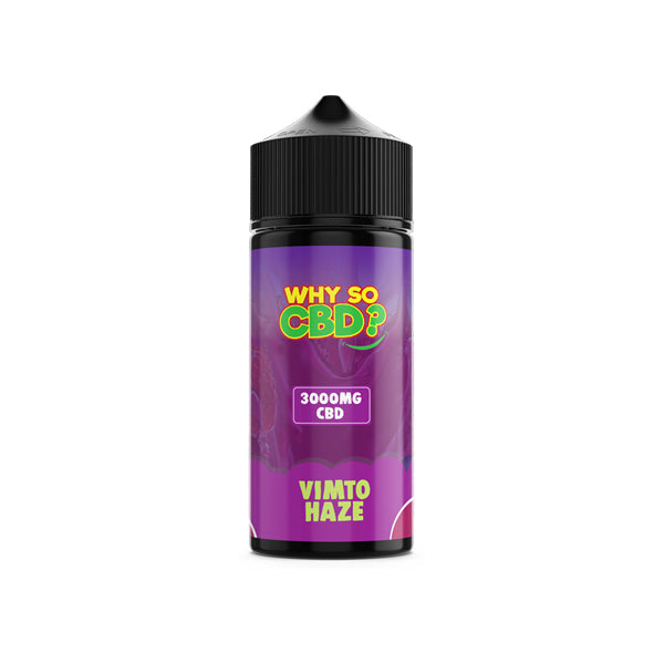 Why So CBD? 3000mg Full Spectrum CBD E-liquid 120ml - Flavour: Space Cake