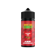 Why So CBD? 3000mg Full Spectrum CBD E-liquid 120ml - Flavour: Jammy Strawberries