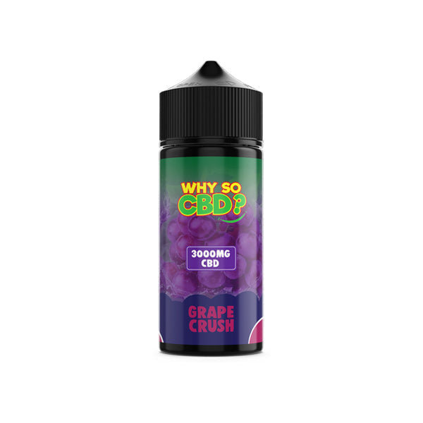 Why So CBD? 3000mg Full Spectrum CBD E-liquid 120ml - Flavour: Pink Lemonaze