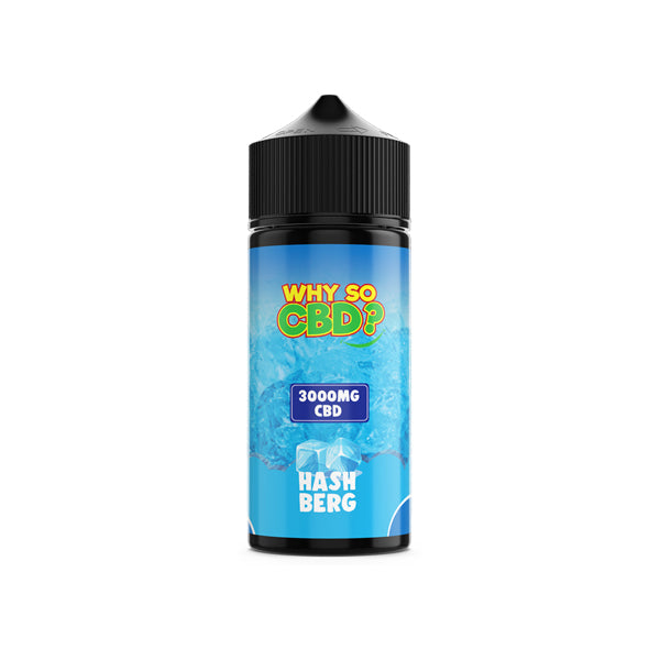 Why So CBD? 3000mg Full Spectrum CBD E-liquid 120ml - Flavour: Candy Crack - SilverbackCBD