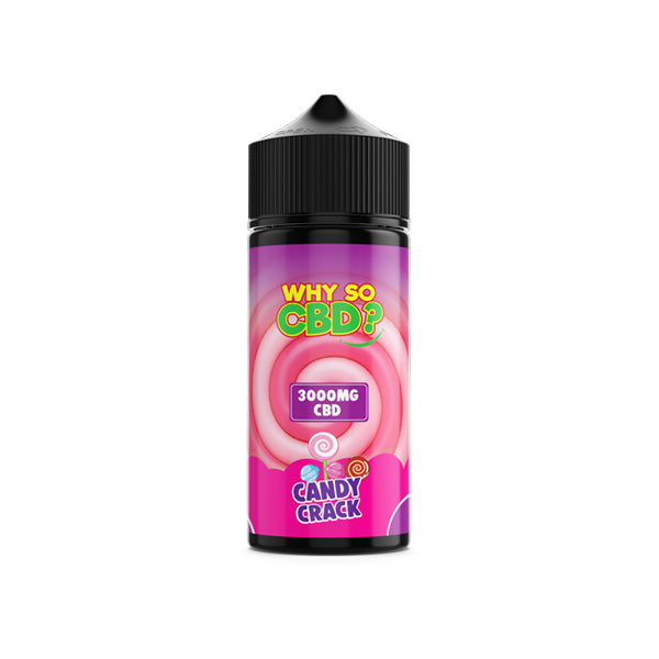 Why So CBD? 3000mg Full Spectrum CBD E-liquid 120ml - Flavour: Pink Lemonaze