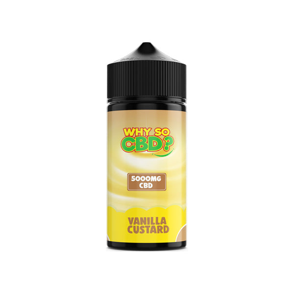 Why So CBD? 5000mg Full Spectrum CBD E-liquid 120ml - Flavour: Orange Blaze