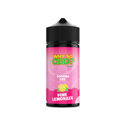 Why So CBD? 5000mg Full Spectrum CBD E-liquid 120ml - Flavour: Agent Apple - SilverbackCBD