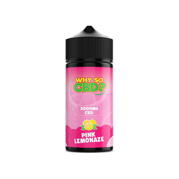 Why So CBD? 5000mg Full Spectrum CBD E-liquid 120ml - Flavour: Rainbow Skittz