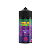 Why So CBD? 5000mg Full Spectrum CBD E-liquid 120ml - Flavour: Hash Berg - SilverbackCBD