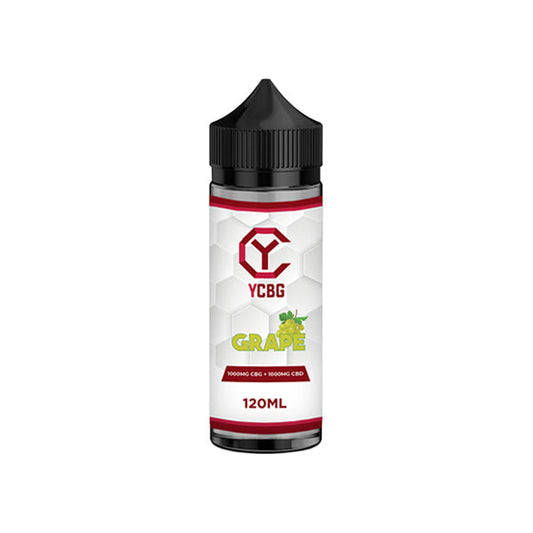 yCBG 1000mg CBD + 1000mg CBG E-liquid 120ml (BUY 1 GET 1 FREE) - Flavour: Grape - SilverbackCBD