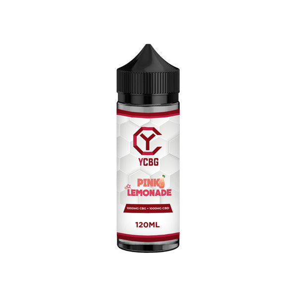 yCBG 1000mg CBD + 1000mg CBG E-liquid 120ml (BUY 1 GET 1 FREE) - Flavour: Pina Colada - SilverbackCBD