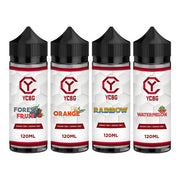 yCBG 500mg CBD + 500mg CBG E-liquid 120ml (BUY 1 GET 1 FREE) - Flavour: Strawberry - SilverbackCBD