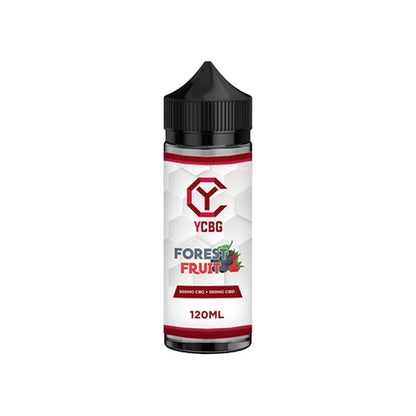 yCBG 500mg CBD + 500mg CBG E-liquid 120ml (BUY 1 GET 1 FREE) - Flavour: Rainbow - SilverbackCBD