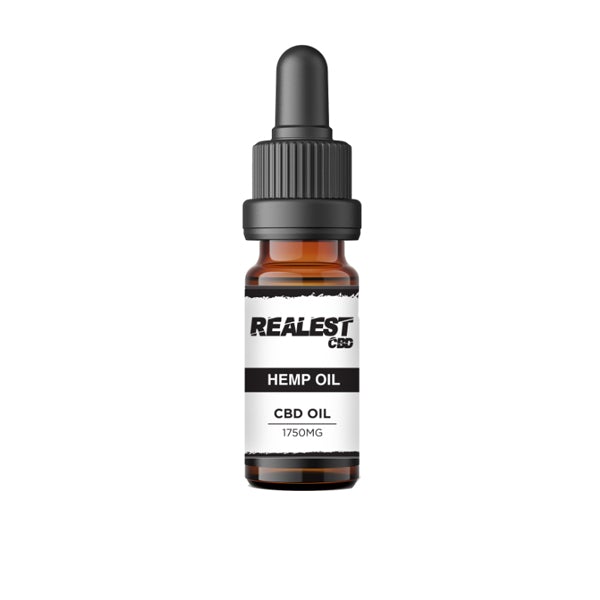 Realest CBD 1750mg CBD 10ml Hemp Oil (BUY 1 GET 1 FREE) - SilverbackCBD