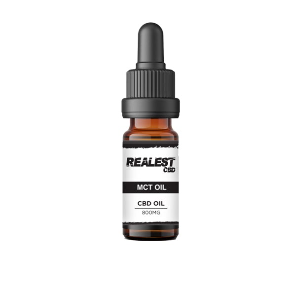 Realest CBD 800mg CBD 10ml MCT Oil (BUY 1 GET 1 FREE) - SilverbackCBD