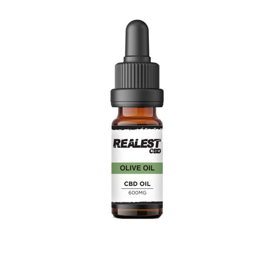 Realest CBD 600mg CBD 10ml Olive Oil (BUY 1 GET 1 FREE) - SilverbackCBD