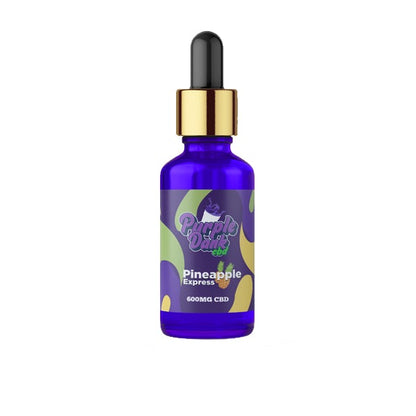 Purple Dank CBD Flavoured CBD Oil 600mg CBD Oil 30ml (BUY 1 GET 1 FREE) - Flavour: Bubble gum O.G - SilverbackCBD