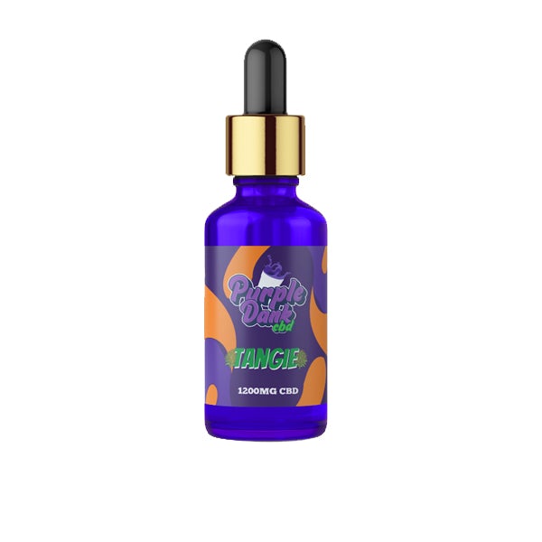 Purple Dank CBD Flavoured CBD Oil 1200mg CBD Oil 30ml (BUY 1 GET 1 FREE) - Flavour: Girl Scout Cookies - SilverbackCBD