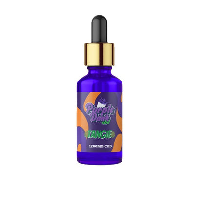 Purple Dank CBD Flavoured CBD Oil 1200mg CBD Oil 30ml (BUY 1 GET 1 FREE) - Flavour: Girl Scout Cookies - SilverbackCBD