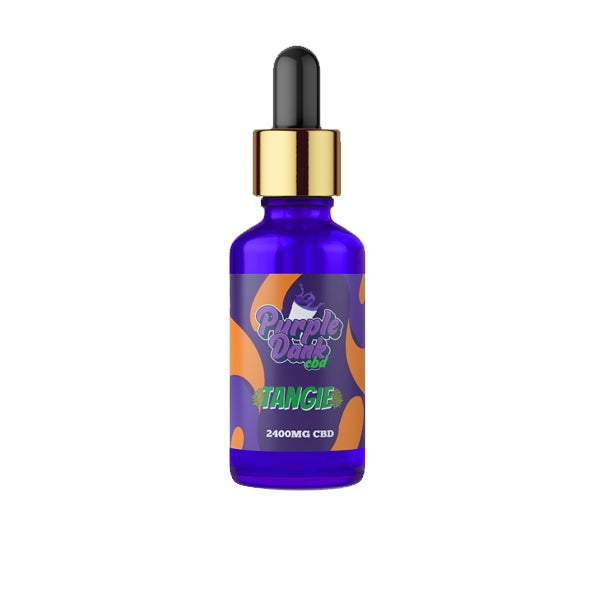 Purple Dank CBD Flavoured CBD Oil 2400mg CBD Oil 30ml (BUY 1 GET 1 FREE) - Flavour: Wedding Cake - SilverbackCBD