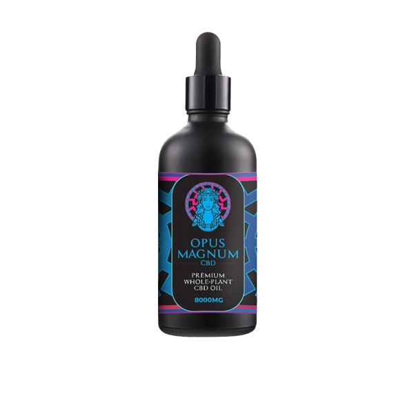 Opus Magnum High Potent 8000mg CBD Oil 50ml (BUY 1 GET 1 FREE) - SilverbackCBD