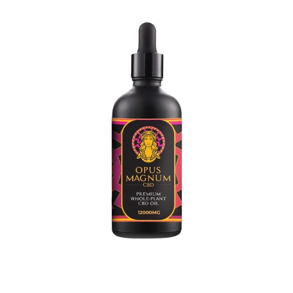 Opus Magnum High Potent 12000mg CBD Oil 50ml (BUY 1 GET 1 FREE) - SilverbackCBD