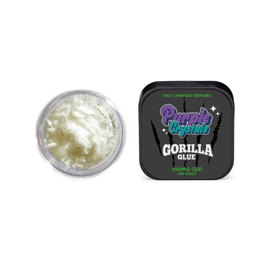 Purple Crystals by Purple Dank 1000mg CBD Crystals - Gorilla Glue (BUY 1 GET 1 FREE) - Amount: 0.5g - SilverbackCBD