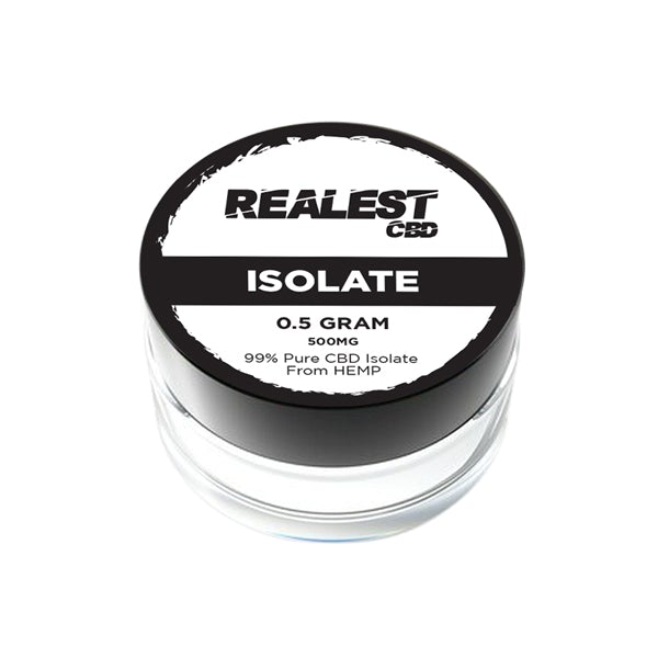 Realest CBD 500mg CBD Isolate (BUY 1 GET 1 FREE) - SilverbackCBD