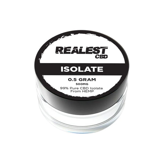 Realest CBD 500mg CBD Isolate (BUY 1 GET 1 FREE) - SilverbackCBD
