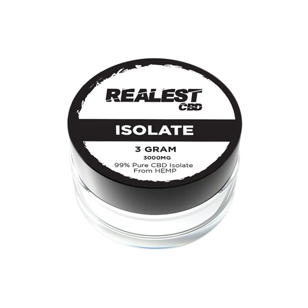 Realest CBD 3000mg CBD Isolate (BUY 1 GET 1 FREE) - SilverbackCBD