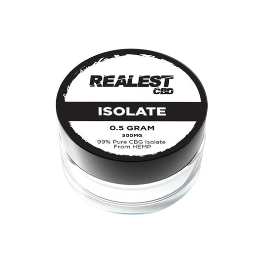 Realest CBD 500mg CBG Isolate (BUY 1 GET 1 FREE) - SilverbackCBD