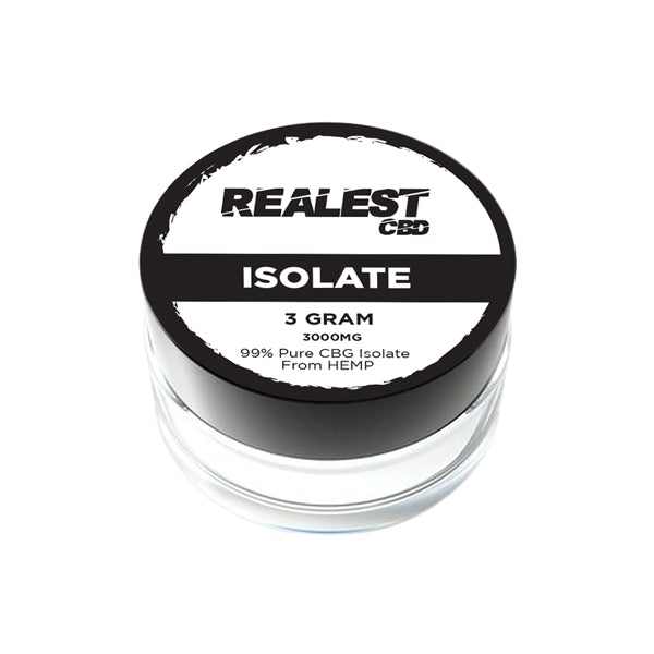 Realest CBD 3000mg CBG Isolate (BUY 1 GET 1 FREE) - SilverbackCBD
