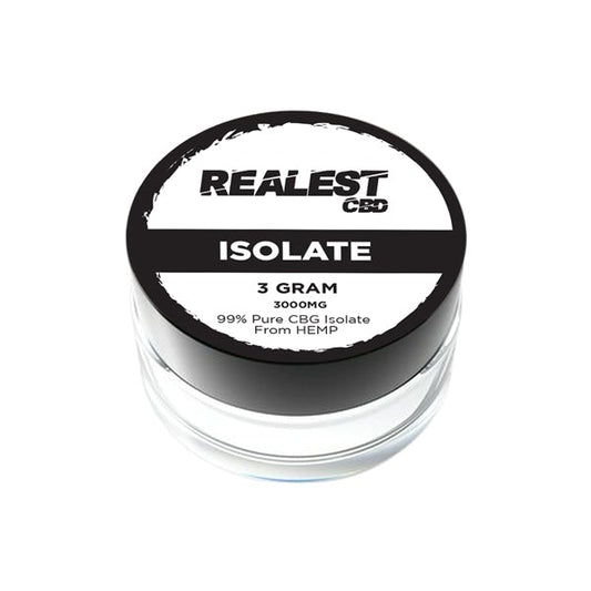 Realest CBD 3000mg CBG Isolate (BUY 1 GET 1 FREE) - SilverbackCBD
