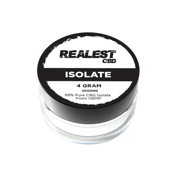 Realest CBD 4000mg CBG Isolate (BUY 1 GET 1 FREE) - SilverbackCBD
