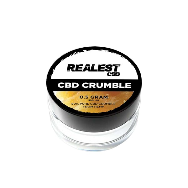Realest CBD 500mg CBD Crumble (BUY 1 GET 1 FREE) - SilverbackCBD
