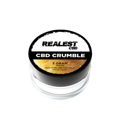 Realest CBD 3000mg CBD Crumble (BUY 1 GET 1 FREE) - SilverbackCBD