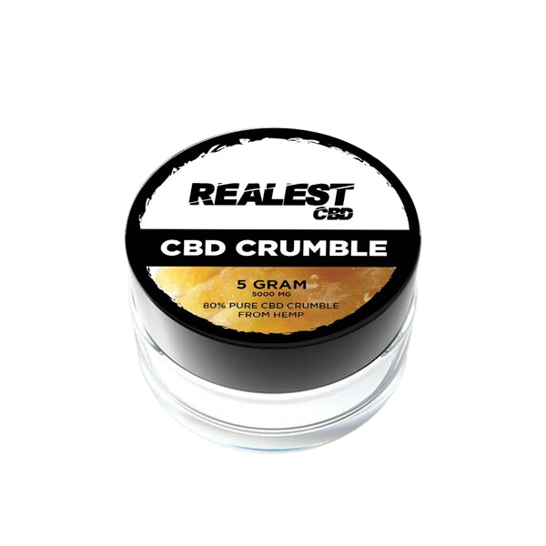 Realest CBD 5000mg CBD Crumble (BUY 1 GET 1 FREE) - SilverbackCBD