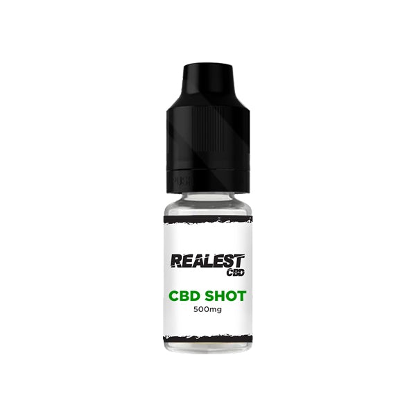 Realest CBD 500mg CBD E-Liquid Booster Shot 10ml (BUY 1 GET 1 FREE) - SilverbackCBD