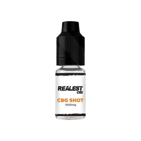 Realest CBD 1000mg CBG E-Liquid Booster Shot 10ml (BUY 1 GET 1 FREE) - SilverbackCBD