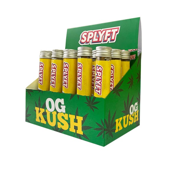 SPLYFT Cannabis Terpene Infused Rolling Cones – OG Kush (BUY 1 GET 1 FREE) - Amount: x15 (Display Box) - SilverbackCBD