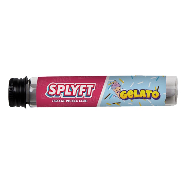 SPLYFT Cannabis Terpene Infused Rolling Cones – Gelato (BUY 1 GET 1 FREE) - Amount: x1 - SilverbackCBD