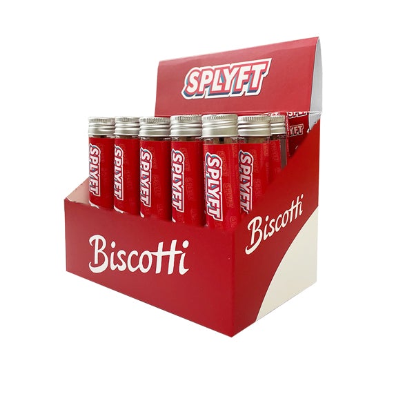 SPLYFT Cannabis Terpene Infused Rolling Cones – Biscotti (BUY 1 GET 1 FREE) - Amount: x15 (Display Box) - SilverbackCBD