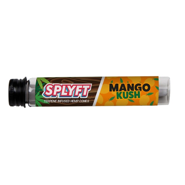 SPLYFT Cannabis Terpene Infused Hemp Blunt Cones – Mango Kush (BUY 1 GET 1 FREE) - Amount: x1 - SilverbackCBD
