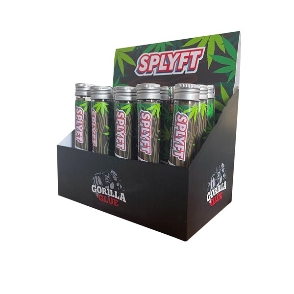 SPLYFT Cannabis Terpene Infused Hemp Blunt Cones – Gorilla Glue (BUY 1 GET 1 FREE) - Amount: x15 (Display Box) - SilverbackCBD