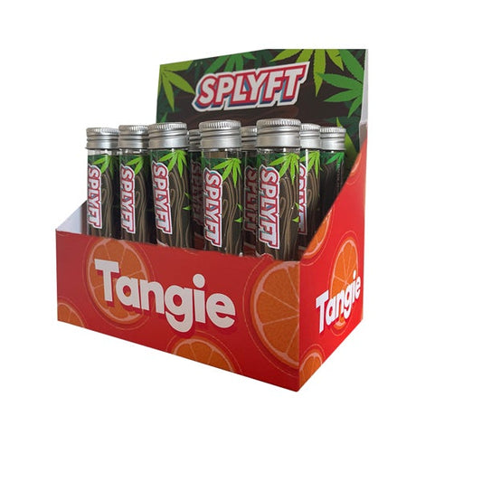 SPLYFT Cannabis Terpene Infused Hemp Blunt Cones – Tangie (BUY 1 GET 1 FREE) - Amount: x15 (Display Box) - SilverbackCBD