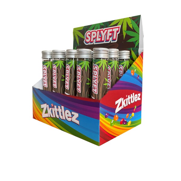 SPLYFT Cannabis Terpene Infused Hemp Blunt Cones – Zkittlez (BUY 1 GET 1 FREE) - Amount: x15 (Display Box) - SilverbackCBD